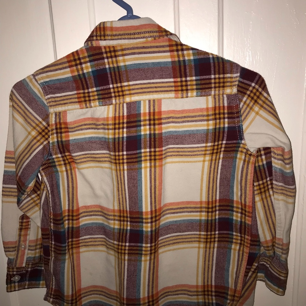 Boys flannel shirt